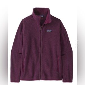 Patagonia better sweater, night plum, size small, gently worn